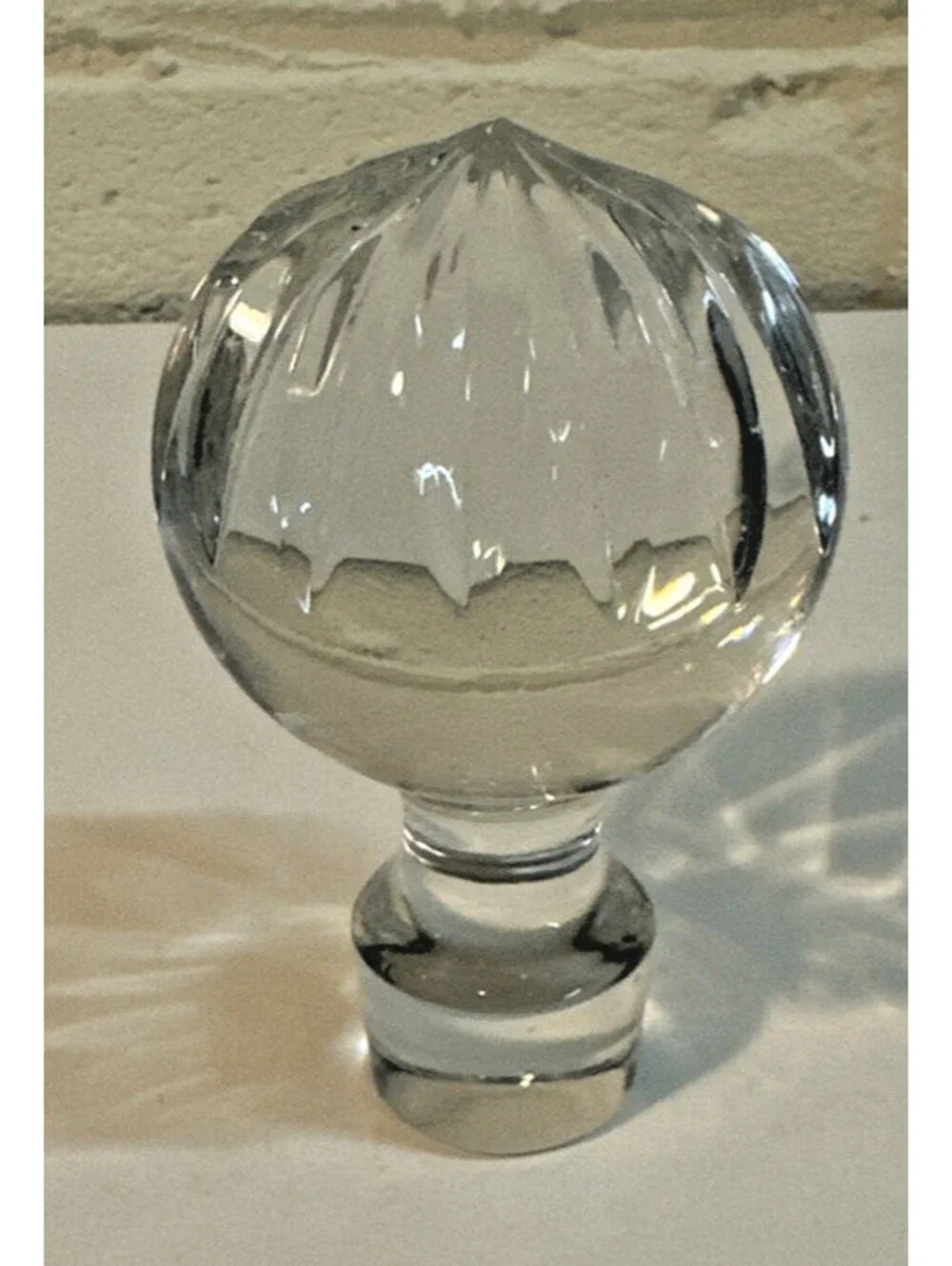 Wine / Whiskey Crystal replacement stopper approx 3